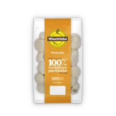 PÃO DE QUEIJO PARMESÃO MINEIRINHO SUPER LANCHE  60G - PCT 2KG