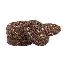 COOKIE CHOCOLATE C/ GOTAS DE CHOCOLATE BRANCO ASSADO 43G-47G BRICO CX 1,440KG