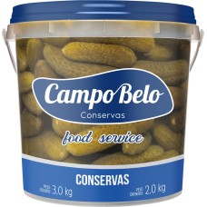 PEPINO CAMPO BELO - BALDE 2 KG