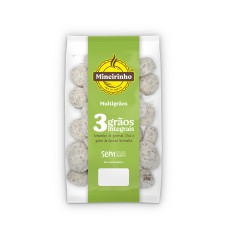 PÃO DE QUEIJO MULTIGRÃOS MINEIRINHO SUPER LANCHE 60G - PCT 2KG