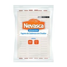 FAGOTTO DE CALABRESA COM CHEDDAR NEVASCA 160 GR - PC 1,600 KG