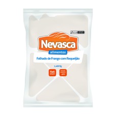 FOLHADO DE FRANGO COM CATUPIRY NEVASCA 140 GR - PC 1,400 KG