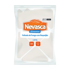 FOLHADO DE FRANGO COM CATUPIRY NEVASCA 140 GR - PC 1,400 KG