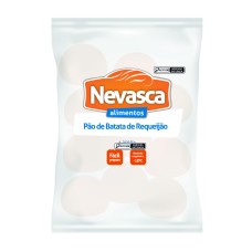 PÃO DE BATATA DE CATUPIRY NEVASCA 125 GR - PCT 1,250 KG