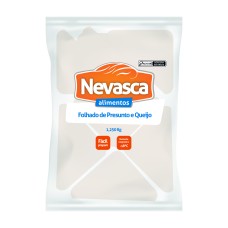 FOLHADO DE PRESUNTO E QUEIJO NEVASCA 125 GR - PC 1,250 KG